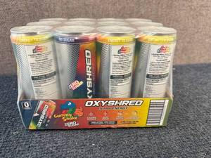 lot 138 image: 12 Pack Of Oxyshred Ultra Energy Drink