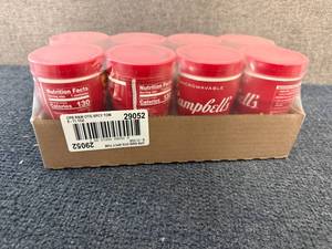 lot 215 image: 8Ct Packs Of Campbells Spicy Tomato Soup