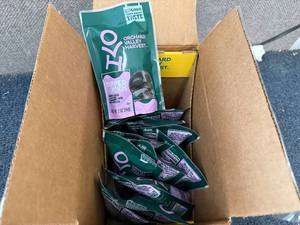 lot 121 image: Box Of Ovh Dark Chocolate Nuts