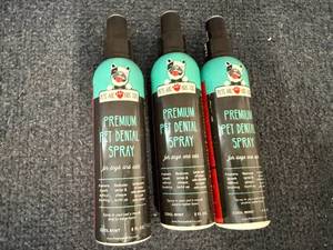 lot 5 image: 3 Bottles Of Premium Pet Dental Spray