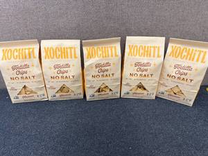 lot 127 image: 5 Bags Of Xochitl No Salt Tortilla Chips