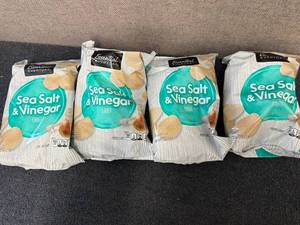 lot 229 image: 4 Bags Of Sea Salt & Vinegar Chips