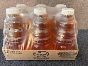 lot 100 image: 6Ct Of Ocean Spray Apple Juice