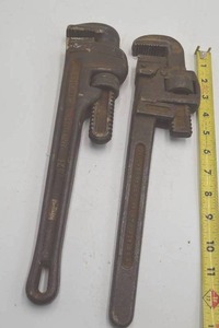 lot 227 image: 2-14 Pipe Wrenches
