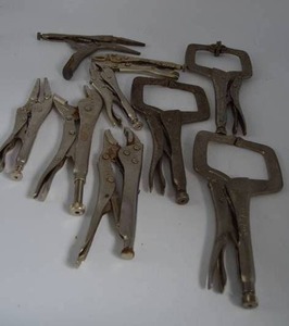 lot 96 image: Assorted Vise Grips