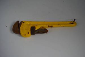 lot 98 image: Stanley Pipe Wrench