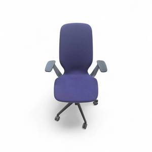 lot 24 image: Steelcase SilQ Task Chair Purple Retails new for $899