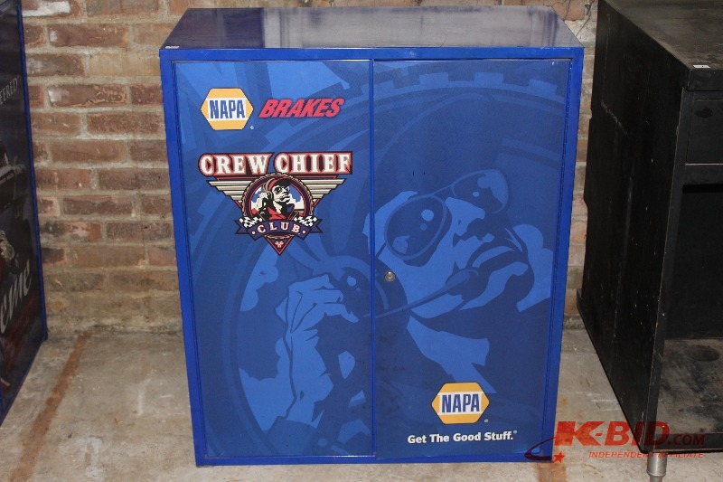 lot 4 image: NAPA Storage Cabinet