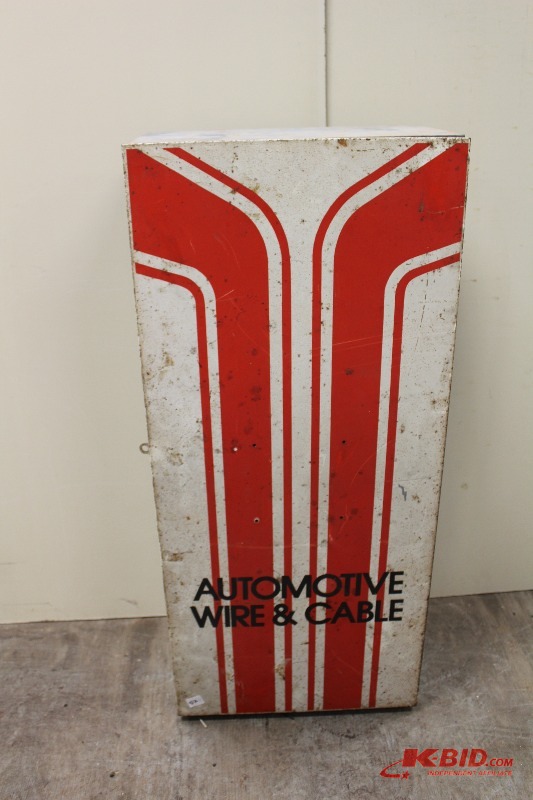 lot 52 image: Wire and Cable Cabinet
