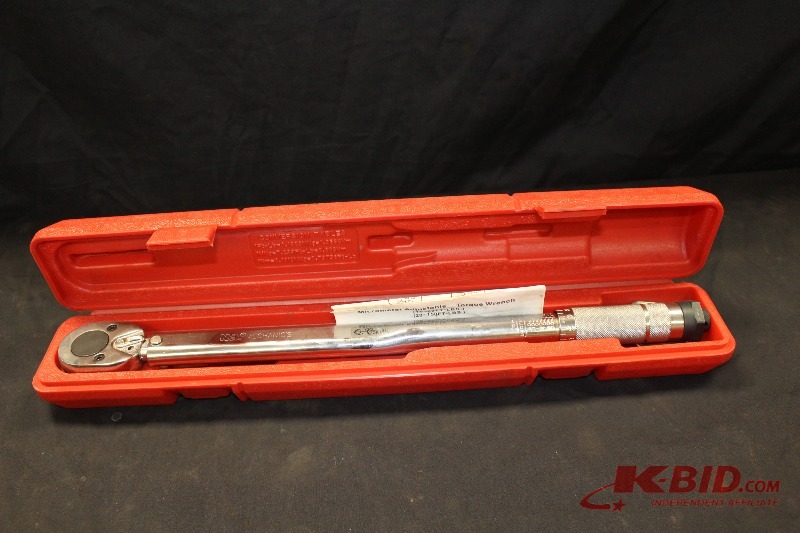 lot 83 image: MIT Micrometer Adjustable Torque Wrench