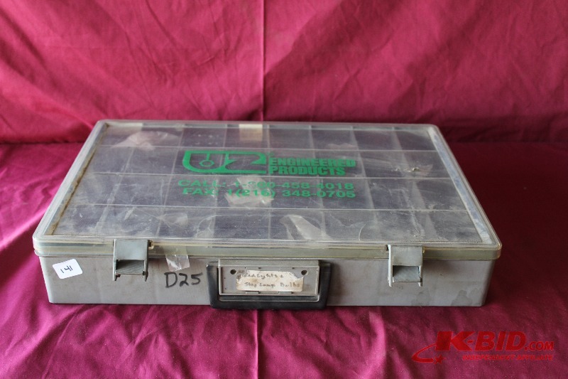 lot 141 image: Parts Bin with Contents