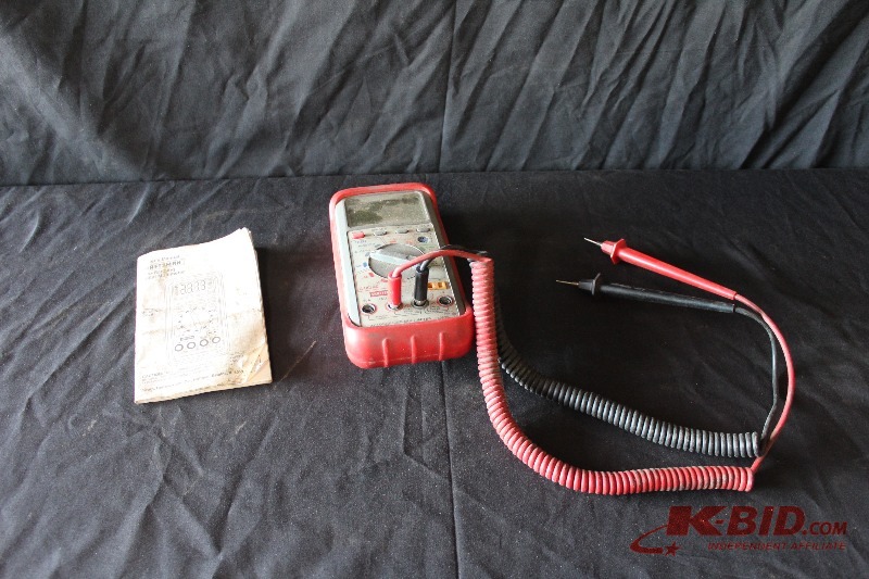 lot 150 image: Craftsman Autoranging Digital Multimeter