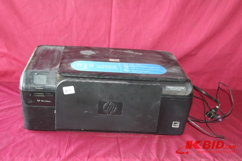 lot 211 image: HP Wireless 3 in 1 Printer