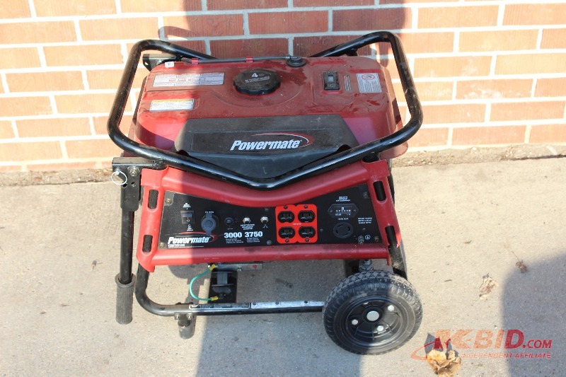 lot 254 image: Powermate Generator