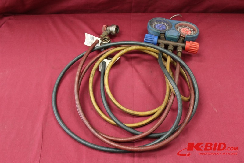 lot 259 image: Robinair AC System Manifold, Hose Set and Service Couplers