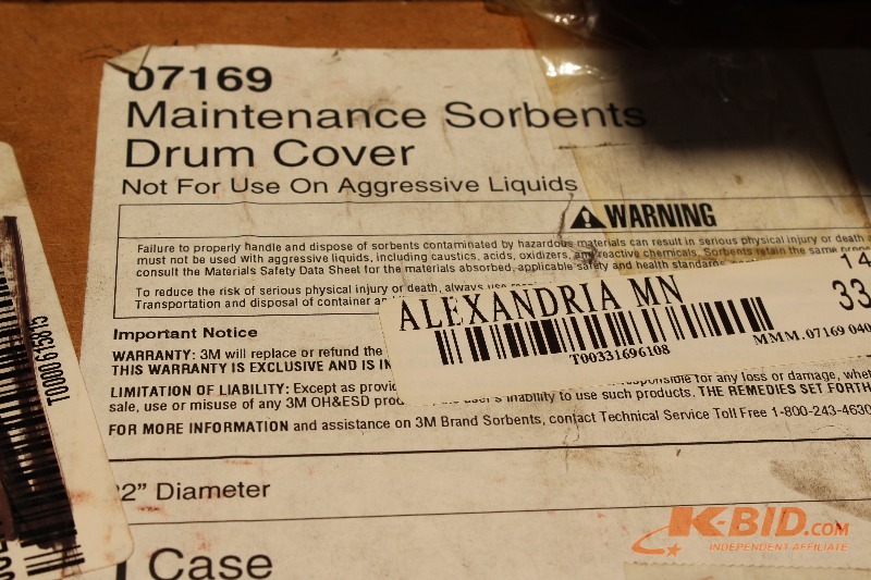 lot 271 image: Maintenance Sorbents Drum Covers