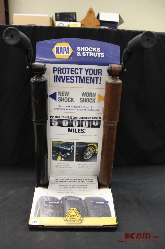 lot 281 image: NAPA Shocks Display