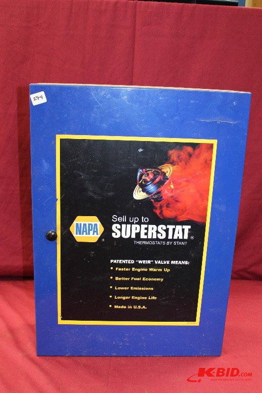 lot 284 image: NAPA Thermostat Cabinet