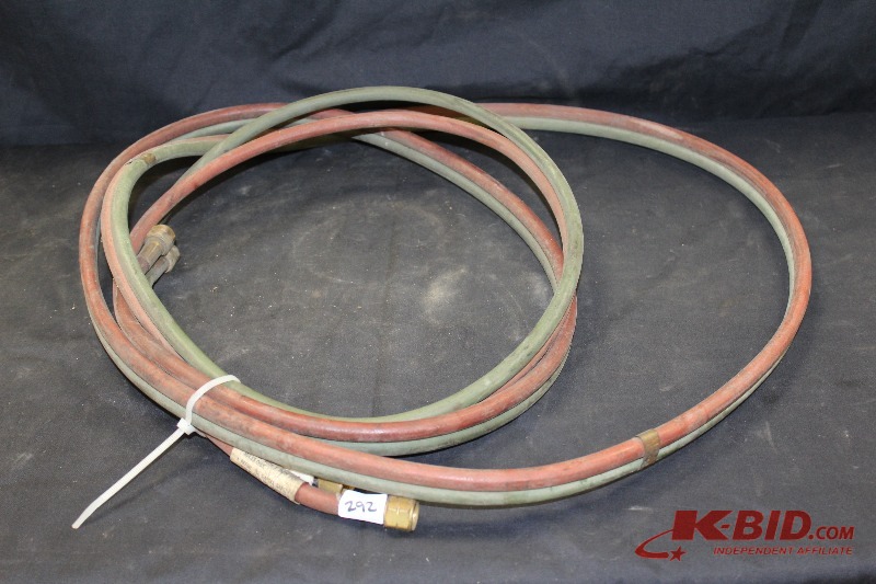 lot 292 image: Oxy Acetylene Torch Hoses