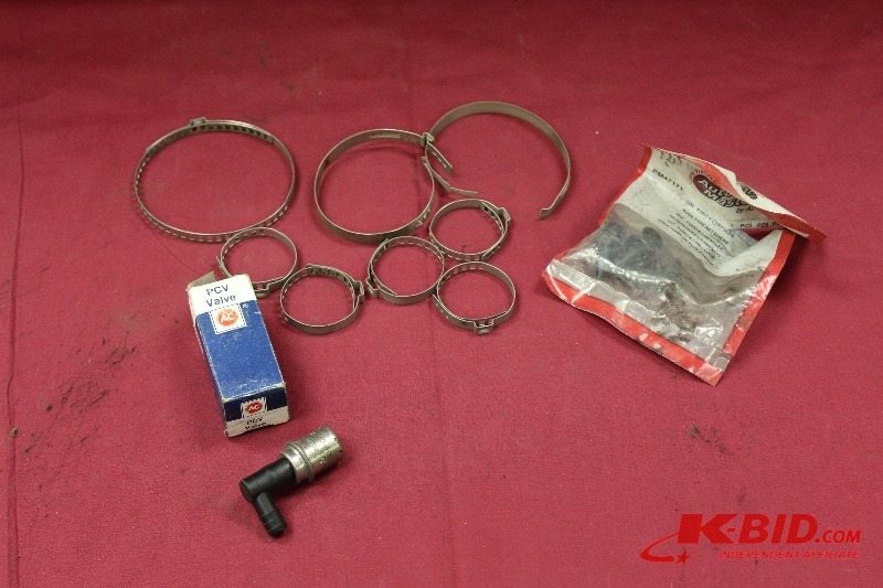 lot 349 image: Hose Clamps and PVC Valve