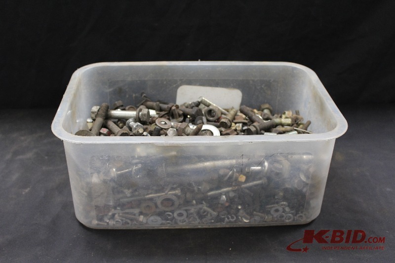 lot 377 image: Bucket of Nuts and Bolts