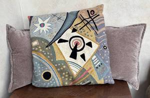 lot 133R image: LR - Three Stylish Accent Pillows