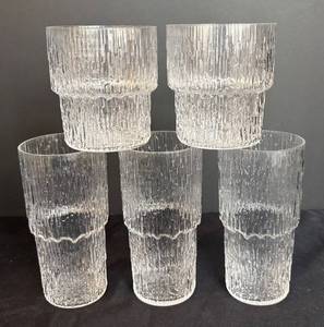 lot 196R image: K - Vintage Iittala Paadar Glasses