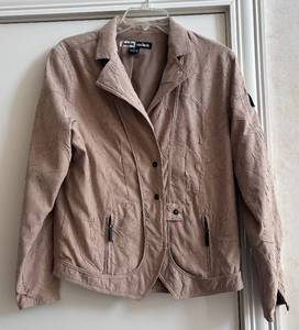 lot 328R image: MB - Jamie Sadock Taupe Jacket Size Medium