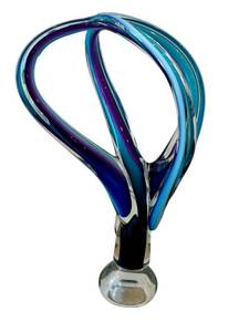 lot 1D image: Barry Entner Freeform Handblown Art Glass Sculpture