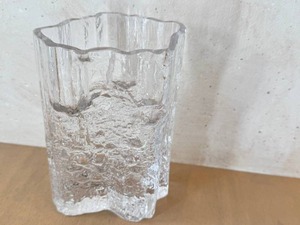 lot 42D image: K - Vintage Iittala Pinus Ice Vase by Tapio Wirkkala, Finland