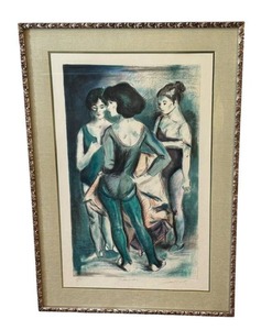 lot 75SL image: Jan DeRuth Dressing Room Lithograph (Artist Proof)