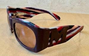 lot 105D image: Vintage Missoni Wrap Sunglasses - Multicolor Pattern