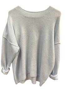 lot 237D image: Vince Camuto Light Blue Knit Sweater - Size M