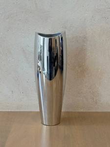 lot 249D image: K - Nambe Studio Vase - Vintage 1994 Aluminum