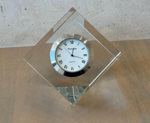lot 253D image: K - Shannon Crystal Clock - Quartz Movement