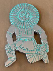 lot 266D image: O - Tawa The Sun Kachina - 2nd in a Series Trivet
