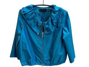 lot 285D image: Dana Buchman Turquoise Stylish Windbreaker Jacket - Size 14