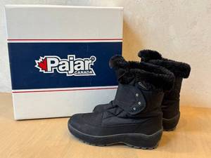 lot 289D image: Pajar MOSCOU Winter Boots - Black, Size 38, Fur-Lined