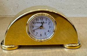 lot 290D image: K - Howard Miller Miniature Mantel Clock