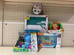 lot 185 image: LOT OF 5 Baby Toys