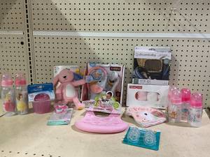 lot 195 image: LOT OF Baby Girl Merchandise