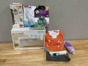 lot 173 image: LOT OF Unisex Baby Merchandise (Thermometor Is Slightly Used)