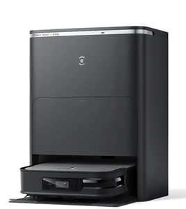 lot 56 image: DEEBOT X2 OMNI Black Square Robot Vacuum With Mop (LiDAR, Auto-Empty, Pet-friendly)