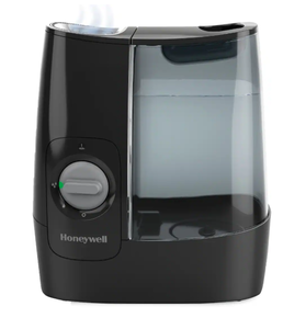 lot 208 image: Honeywell - HWM845BV2 Warm Mist Humidifier with Essential oil cup, Filter Free - Black