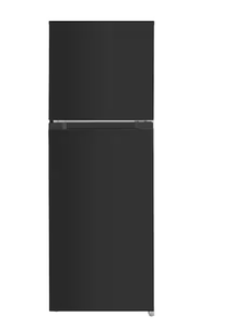 lot 77 image: Vissani 10.1 cu. ft. Top Freezer Refrigerator in Black, Garage Ready Model # MDTF10BKES4 (Minor Transit DamageScratches)