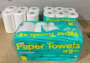 lot 361 image: LOT OF 3 up&up Make-A-Size Paper Towels - 150 sheets - (2 Packs Of 6 Rolls & 1 Pack Of 8 Rolls)