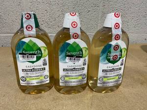 lot 347 image: LOT OF 3 Seventh Generation Power Plus Laundry Detergent - Clean Scent - 23.1oz Each