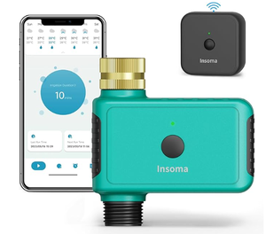 lot 144 image: Insoma Smart Water Timer, SGW05WGN-TT (Missing Hose Connector)