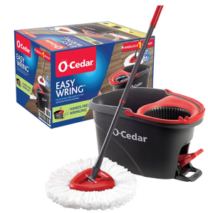 lot 352 image: O-Cedar EasyWring Spin Mop and Bucket System