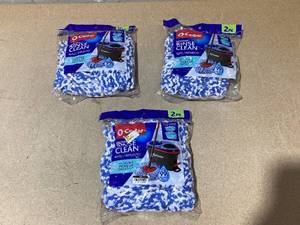 lot 153 image: LOT OF 3 O-Cedar RinseClean Spin Mop Microfiber Refills (2 Per Pack)